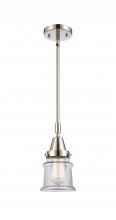 Innovations Lighting 447-1S-PN-G182S - Canton - 1 Light - 7 inch - Polished Nickel - Mini Pendant