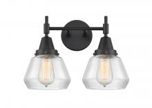  447-2W-BK-G172 - Fulton - 2 Light - 16 inch - Matte Black - Bath Vanity Light