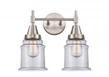 Innovations Lighting 447-2W-SN-G182 - Canton - 2 Light - 15 inch - Satin Nickel - Bath Vanity Light