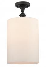 Innovations Lighting 516-1C-OB-G111-L - Cobbleskill - 1 Light - 9 inch - Oil Rubbed Bronze - Semi-Flush Mount