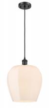 Innovations Lighting 516-1P-BK-G461-12 - Norfolk - 1 Light - 12 inch - Matte Black - Cord hung - Mini Pendant