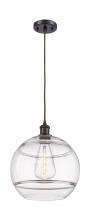 Innovations Lighting 516-1P-OB-G556-12CL - Rochester - 1 Light - 12 inch - Oil Rubbed Bronze - Cord hung - Mini Pendant