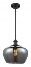  516-1P-OB-G93-L-LED - Fenton - 1 Light - 11 inch - Oil Rubbed Bronze - Cord hung - Mini Pendant