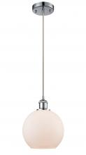 Innovations Lighting 516-1P-PC-G121-LED - Athens - 1 Light - 8 inch - Polished Chrome - Cord hung - Mini Pendant