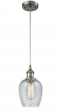 Innovations Lighting 516-1P-SN-G292 - Salina - 1 Light - 6 inch - Brushed Satin Nickel - Cord hung - Mini Pendant