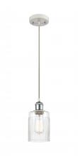 Innovations Lighting 516-1P-WPC-G342 - Hadley - 1 Light - 5 inch - White Polished Chrome - Cord hung - Mini Pendant