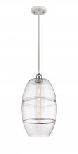 Innovations Lighting 516-1P-WPC-G557-10CL - Vaz - 1 Light - 10 inch - White Polished Chrome - Cord hung - Mini Pendant