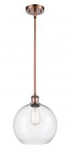 Innovations Lighting 516-1S-AC-G122-10 - Athens - 1 Light - 10 inch - Antique Copper - Mini Pendant