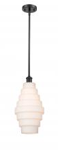 Innovations Lighting 516-1S-BK-G671-8 - Cascade - 1 Light - 8 inch - Matte Black - Mini Pendant