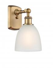 Innovations Lighting 516-1W-BB-G381 - Castile - 1 Light - 6 inch - Brushed Brass - Sconce