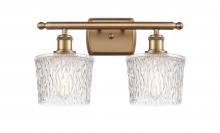 Innovations Lighting 516-2W-BB-G402 - Niagara - 2 Light - 17 inch - Brushed Brass - Bath Vanity Light