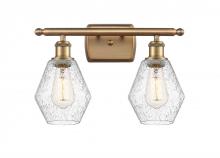 Innovations Lighting 516-2W-BB-G654-6 - Cindyrella - 2 Light - 16 inch - Brushed Brass - Bath Vanity Light