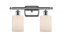 Innovations Lighting 516-2W-PC-G341 - Hadley - 2 Light - 15 inch - Polished Chrome - Bath Vanity Light