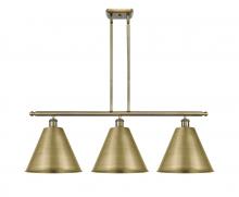 Innovations Lighting 516-3I-AB-MBC-12-AB - Berkshire - 3 Light - 39 inch - Antique Brass - Cord hung - Island Light