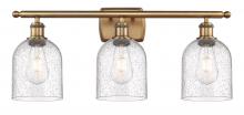 Innovations Lighting 516-3W-BB-G558-6SDY - Bella - 3 Light - 26 inch - Brushed Brass - Bath Vanity Light