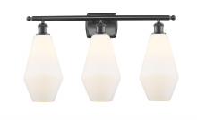 Innovations Lighting 516-3W-BK-G651-7 - Cindyrella - 3 Light - 27 inch - Matte Black - Bath Vanity Light