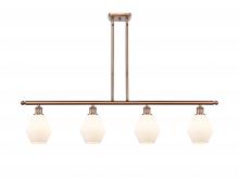 Innovations Lighting 516-4I-AC-G651-6 - Cindyrella - 4 Light - 48 inch - Antique Copper - Cord hung - Island Light