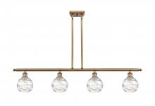 Innovations Lighting 516-4I-BB-G1213-6 - Athens Deco Swirl - 4 Light - 48 inch - Brushed Brass - Cord hung - Island Light