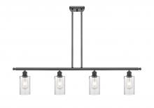 Innovations Lighting 516-4I-BK-G804 - Clymer - 4 Light - 48 inch - Matte Black - Cord hung - Island Light