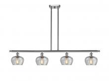 Innovations Lighting 516-4I-SN-G92 - Fenton - 4 Light - 48 inch - Brushed Satin Nickel - Cord hung - Island Light