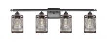 Innovations Lighting 516-4W-OB-M18-OB - Nestbrook - 4 Light - 35 inch - Oil Rubbed Bronze - Bath Vanity Light