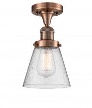 Innovations Lighting 517-1CH-AC-G64 - Cone - 1 Light - 7 inch - Antique Copper - Semi-Flush Mount