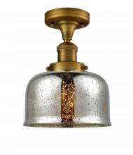 Innovations Lighting 517-1CH-BB-G78 - Bell - 1 Light - 8 inch - Brushed Brass - Semi-Flush Mount