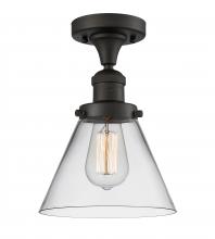 Innovations Lighting 517-1CH-OB-G42-LED - Cone - 1 Light - 8 inch - Oil Rubbed Bronze - Semi-Flush Mount