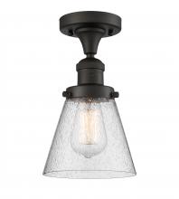 Innovations Lighting 517-1CH-OB-G64-LED - Cone - 1 Light - 7 inch - Oil Rubbed Bronze - Semi-Flush Mount