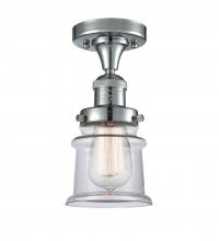 Innovations Lighting 517-1CH-PC-G182S - Canton - 1 Light - 6 inch - Polished Chrome - Semi-Flush Mount