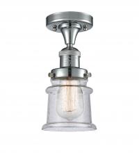 Innovations Lighting 517-1CH-PC-G184S - Canton - 1 Light - 6 inch - Polished Chrome - Semi-Flush Mount