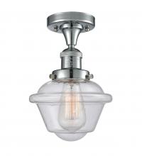 Innovations Lighting 517-1CH-PC-G534 - Oxford - 1 Light - 8 inch - Polished Chrome - Semi-Flush Mount