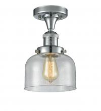 Innovations Lighting 517-1CH-PC-G74 - Bell - 1 Light - 8 inch - Polished Chrome - Semi-Flush Mount