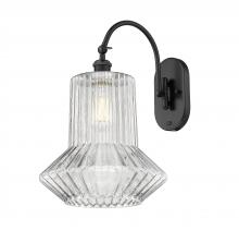 Innovations Lighting 518-1W-BK-G212 - Springwater - 1 Light - 12 inch - Matte Black - Sconce