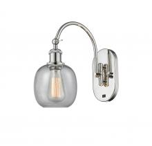 Innovations Lighting 518-1W-PN-G104 - Belfast - 1 Light - 6 inch - Polished Nickel - Sconce