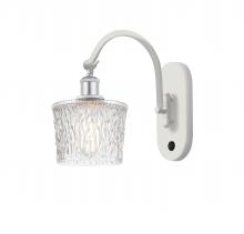 Innovations Lighting 518-1W-WPC-G402 - Niagara - 1 Light - 7 inch - White Polished Chrome - Sconce