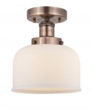 Innovations Lighting 616-1F-AC-G71 - Bell - 1 Light - 8 inch - Antique Copper - Semi-Flush Mount