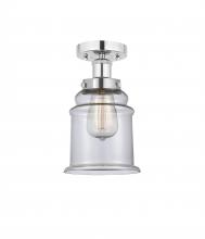 Innovations Lighting 616-1F-PC-G182 - Canton - 1 Light - 6 inch - Polished Chrome - Semi-Flush Mount