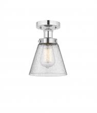 Innovations Lighting 616-1F-PC-G64 - Cone - 1 Light - 6 inch - Polished Chrome - Semi-Flush Mount