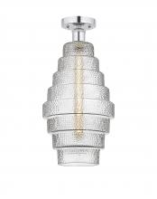 Innovations Lighting 616-1F-PC-G672-8 - Cascade - 1 Light - 8 inch - Polished Chrome - Semi-Flush Mount