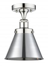 Innovations Lighting 616-1F-PC-M13-PC - Appalachian - 1 Light - 8 inch - Polished Chrome - Semi-Flush Mount