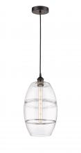 Innovations Lighting 616-1P-OB-G557-10CL - Vaz - 1 Light - 10 inch - Oil Rubbed Bronze - Cord hung - Mini Pendant