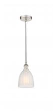 Innovations Lighting 616-1P-PN-G441 - Brookfield - 1 Light - 6 inch - Polished Nickel - Cord hung - Mini Pendant