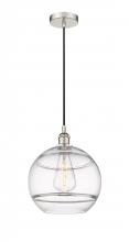 Innovations Lighting 616-1P-PN-G556-12CL - Rochester - 1 Light - 12 inch - Polished Nickel - Cord hung - Mini Pendant