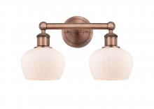 Innovations Lighting 616-2W-AC-G91 - Fenton - 2 Light - 16 inch - Antique Copper - Bath Vanity Light