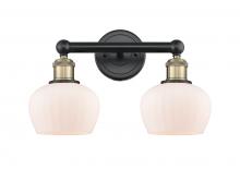 Innovations Lighting 616-2W-BAB-G91 - Fenton - 2 Light - 16 inch - Black Antique Brass - Bath Vanity Light