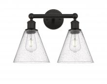 Innovations Lighting 616-2W-OB-GBC-84 - Berkshire - 2 Light - 17 inch - Oil Rubbed Bronze - Bath Vanity Light