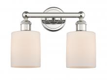 Innovations Lighting 616-2W-PN-G111 - Cobbleskill - 2 Light - 14 inch - Polished Nickel - Bath Vanity Light