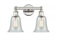 Innovations Lighting 616-2W-PN-G2812 - Hanover - 2 Light - 15 inch - Polished Nickel - Bath Vanity Light