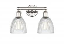 Innovations Lighting 616-2W-PN-G382 - Castile - 2 Light - 15 inch - Polished Nickel - Bath Vanity Light